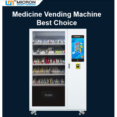 OTC Medicine Vending machine for PPE product emergency product 24/7 self service smart vending machine